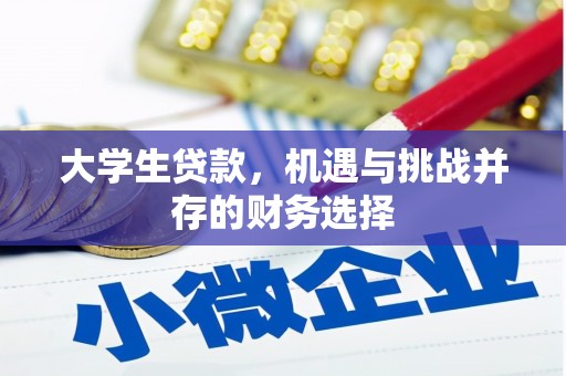 那玛夏大学生贷款，机遇与挑战并存的财务选择