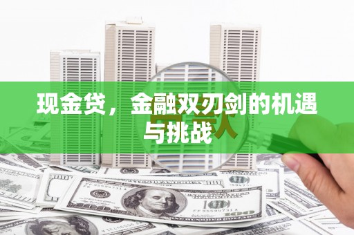 友谊现金贷，金融双刃剑的机遇与挑战