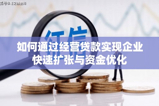 巧家如何通过经营贷款实现企业快速扩张与资金优化