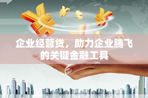 固镇企业经营贷，助力企业腾飞的关键金融工具