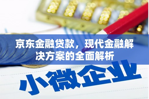 宁陵京东金融贷款，现代金融解决方案的全面解析