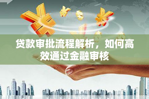 保德贷款审批流程解析，如何高效通过金融审核