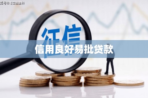 安县信用良好易批贷款