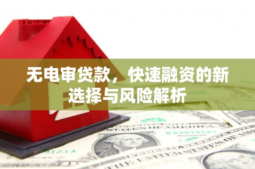 米脂无电审贷款，快速融资的新选择与风险解析