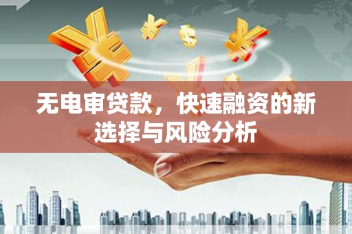 太子河无电审贷款，快速融资的新选择与风险分析