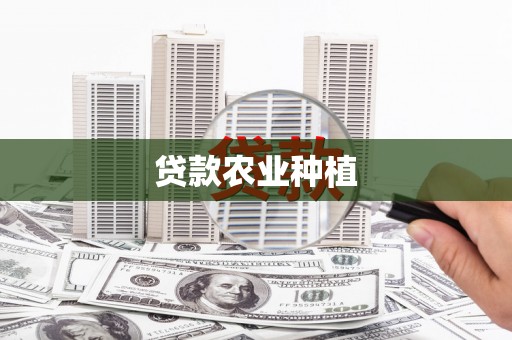 共和贷款农业种植