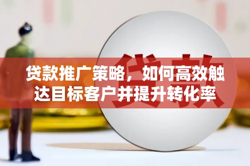 龙华新区贷款推广策略，如何高效触达目标客户并提升转化率