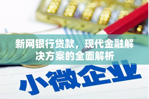鱼池新网银行贷款，现代金融解决方案的全面解析