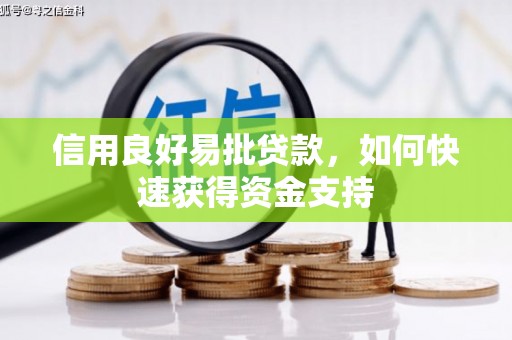 禄劝信用良好易批贷款，如何快速获得资金支持